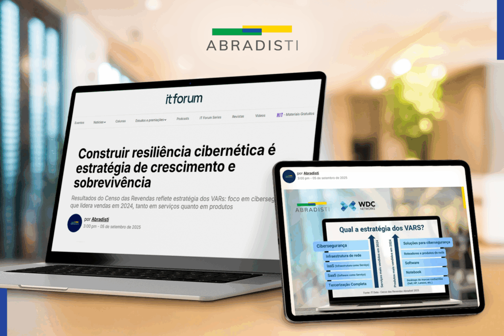Banner Saiu na Imprensa Artigo WDC no IT Forum Set 2025