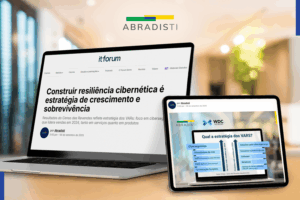 Banner Saiu na Imprensa Artigo WDC no IT Forum Set 2025