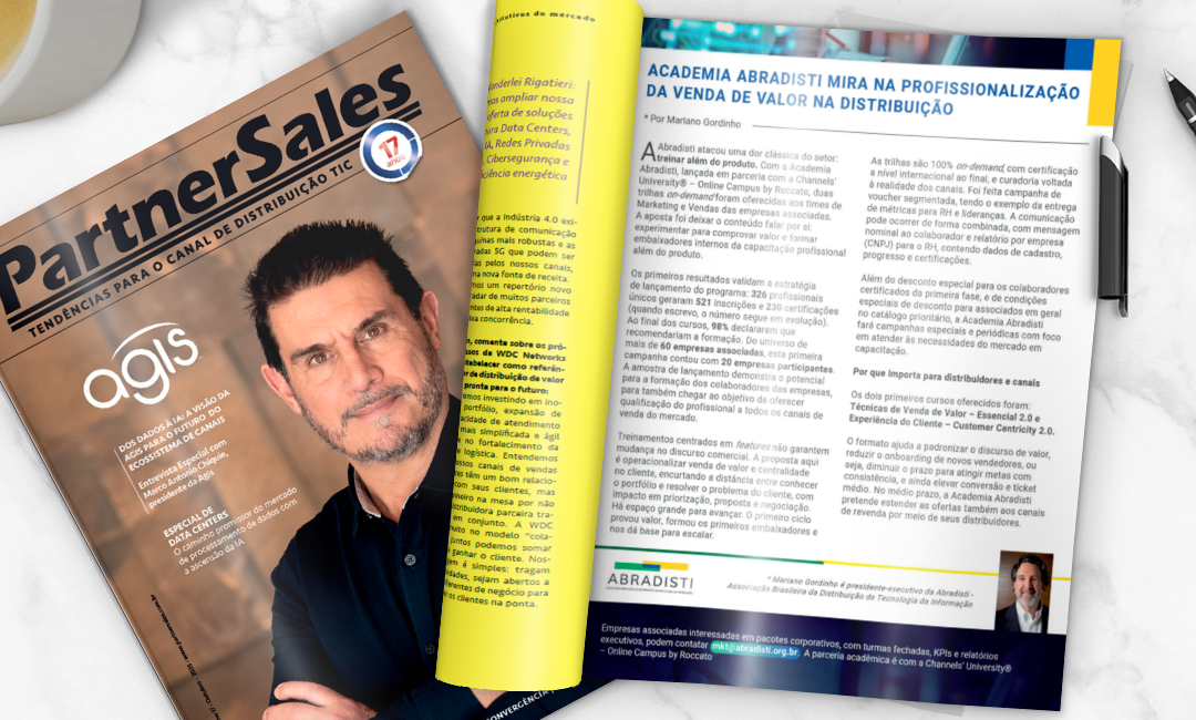 Artigo de Mariano Gordinho no PartnerSales edição 193